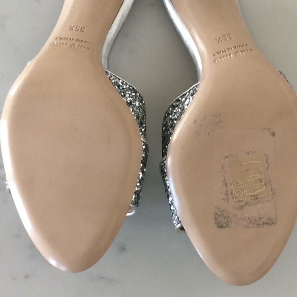 Miu Miu Slides - 35 1/2 - image 4